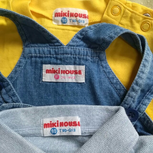 mikihouse(ミキハウス)のミキハウス　　レトロ　３枚セット　中古 キッズ/ベビー/マタニティのキッズ服男の子用(90cm~)(Tシャツ/カットソー)の商品写真