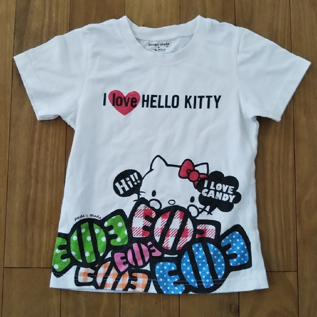 ハローキティ(ハローキティ)のハローキティ 女の子 Tシャツ130 キッズ/ベビー/マタニティのキッズ服女の子用(90cm~)(Tシャツ/カットソー)の商品写真