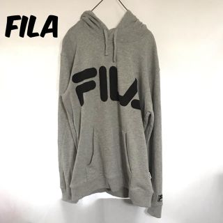 フィラ(FILA)のFILA フィラ パーカー フーディ スウェット ビッグロゴ ユニセックス(パーカー)