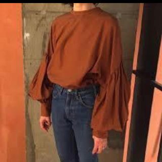 ビューティアンドユースユナイテッドアローズ(BEAUTY&YOUTH UNITED ARROWS)の6(ROKU) GATHER SLEEVE BLOUSE/ブラウス 【美品】(シャツ/ブラウス(長袖/七分))