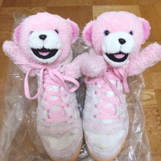 adidas×JEREMY SCOTT 希少 ウィングスシューズ 靴 羽 ピンク