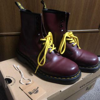 ドクターマーチン(Dr.Martens)のドクターマーチン 8ホールブーツ チェリーレッド(ブーツ)