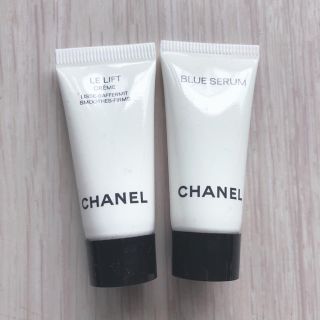 シャネル(CHANEL)のシャネル★ルリフトクレーム★ブルーセラム★試供品★セット(美容液)