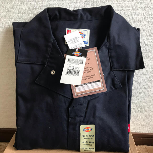 Dickies(ディッキーズ)のDickies 4879 長袖 つなぎ ダークネイビー 2XL メンズのジャケット/アウター(カバーオール)の商品写真