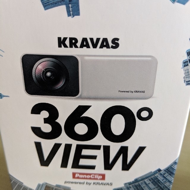 KRAVAS 360度レンズ　カメラ スマホ/家電/カメラのカメラ(その他)の商品写真