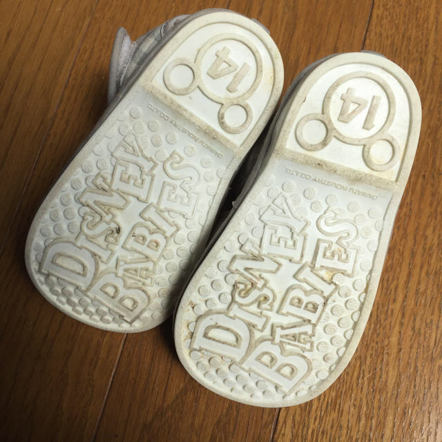 ベビー サンダル ミッキー キッズ/ベビー/マタニティのベビー靴/シューズ(~14cm)(サンダル)の商品写真