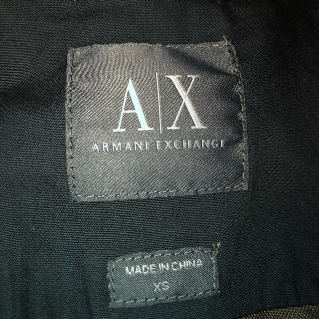 ARMANI EXCHANGE(アルマーニエクスチェンジ)のアルマーニエクスチェンジ ARMANI EXCHANGE ジャケット シワ加工 メンズのトップス(パーカー)の商品写真