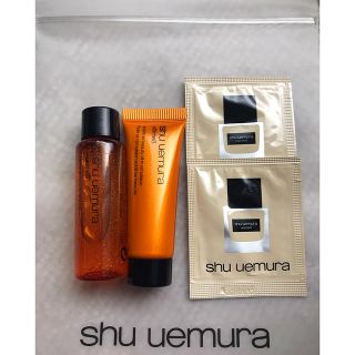 シュウウエムラ(shu uemura)のシュウウエムラ☆化粧水・乳液・ファンデーション(サンプル/トライアルキット)