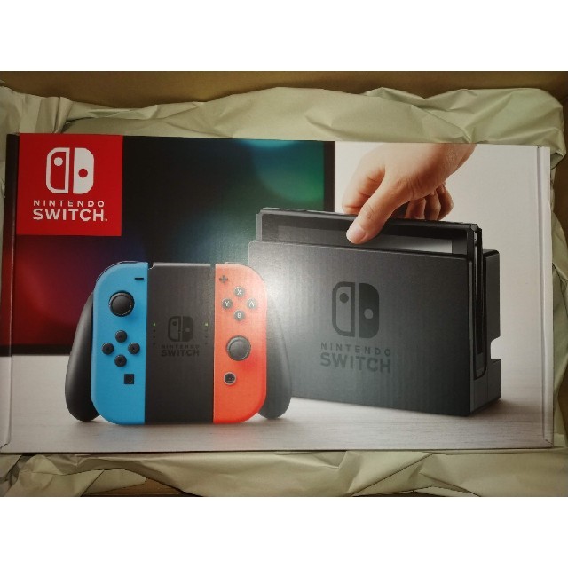 未使用品　ニンテンドースイッチ　ネオン