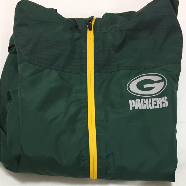 《美品》NFL Green Bay PACKERS ナイロンジャケット Mメンズ