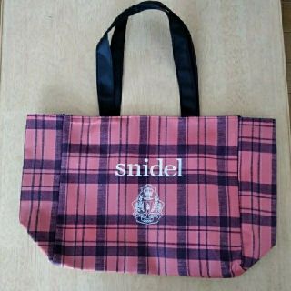 スナイデル(SNIDEL)のチェックトートバッグ(バッグ)