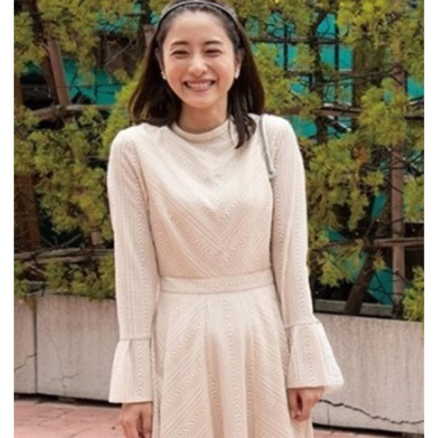 セルフォードCELFORD ジャガードワンピース 高嶺の花 石原さとみ着用