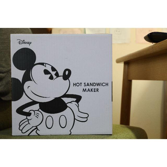 Disney(ディズニー)の【新品未使用】ディズニーのホットサンドメーカー　 ミッキーマウス スマホ/家電/カメラの調理家電(サンドメーカー)の商品写真