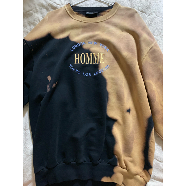 専用 BALENCIAGA homme  ブリーチ スウェット