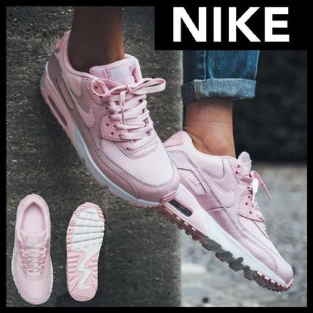 NIKE(ナイキ)のオールピンク NIKE air max90 レディースの靴/シューズ(スニーカー)の商品写真