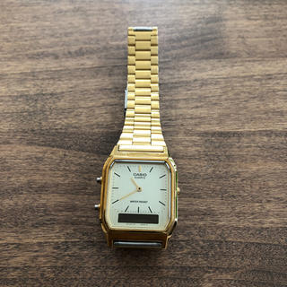カシオ(CASIO)のCASIO ゴールド腕時計(腕時計(アナログ))