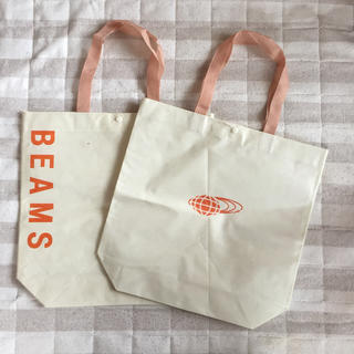 ビームス(BEAMS)のBEAMS ショップバッグ 2枚セット(ショップ袋)