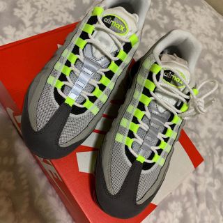 ナイキ(NIKE)のNIKE AIR vapormax95 イエローグラデ 27.5cm (スニーカー)