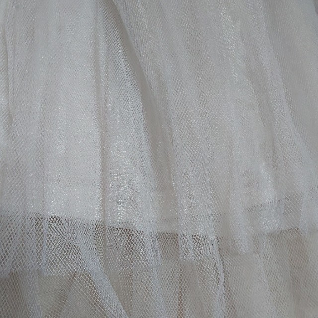 BODYLINE(ボディライン)のパニエ ホワイト レディースのスカート(その他)の商品写真