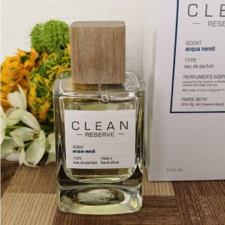 クリーン(CLEAN)のクリーンリザーブ　アクアネロリオードパルファム100ml(ユニセックス)