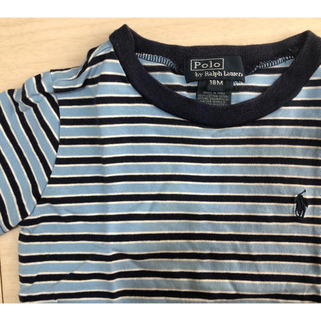 POLO RALPH LAUREN(ポロラルフローレン)の美品 POLO Ralph Lauren Tシャツ 18M キッズ/ベビー/マタニティのベビー服(~85cm)(Ｔシャツ)の商品写真