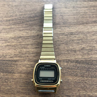 カシオ(CASIO)のCASIO ゴールド腕時計 レディース(腕時計)