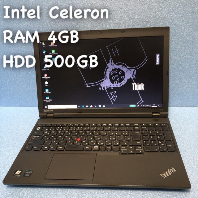 PC/タブレットLenovo L540 / Celeron / 4GB /  HDD500GB