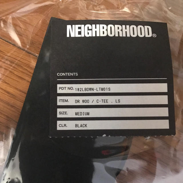 NEIGHBORHOOD(ネイバーフッド)のネイバーフッド 18AW DR.WOO C-TEE LS M メンズのトップス(Tシャツ/カットソー(七分/長袖))の商品写真