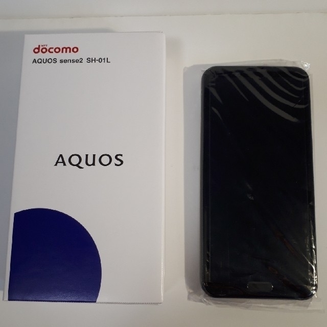 新品 ドコモ AQUOS sense 2 SH-01L 黒 SIMフリー 判定◯