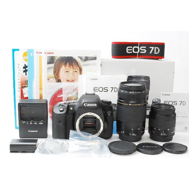 Canon EOS 7D ダブルレンズセット