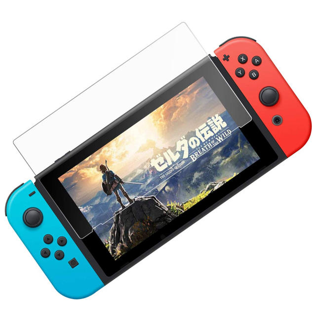 Nintendo Switch(ニンテンドースイッチ)のNintendo Switch 保護フィルム日本硝子素材 硬度9H強化ガラス  スマホ/家電/カメラのスマホアクセサリー(保護フィルム)の商品写真