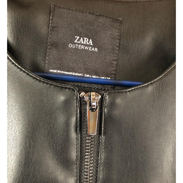 ZARA(ザラ)のZARA♡ フェイクレザージャケット 未使用品 メンズのジャケット/アウター(レザージャケット)の商品写真