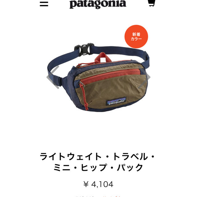 patagonia(パタゴニア)のパタゴニア LWトラベルヒップパック レディースのバッグ(ボディバッグ/ウエストポーチ)の商品写真