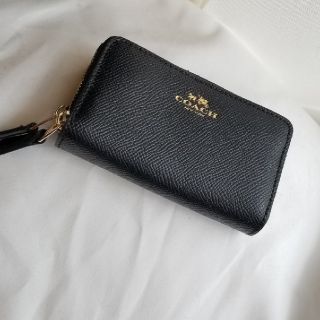 コーチ(COACH)の新品未使用/送料込/COACH/ダブルジップコインケース(コインケース)