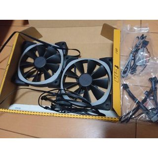 NZXT AER RGB120 120mmファン RF-AR120(PCパーツ)