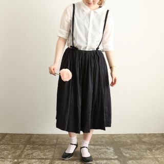 ネストローブ(nest Robe)のtoujours Drawstring Suspender Skirt(ロングスカート)