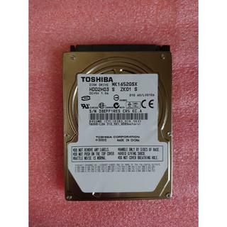 トウシバ(東芝)のTOSHIBA　2.5インチ　HDD　160GB　9.5mm　【注意】(ノートPC)