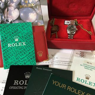 ロレックス(ROLEX)の【専用】ロレックス  デイトジャスト  レディース ダイヤ(腕時計)