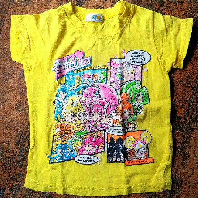 BANDAI(バンダイ)のプリキュア　アイカツ　Tシャツ4枚セット キッズ/ベビー/マタニティのキッズ服女の子用(90cm~)(Tシャツ/カットソー)の商品写真