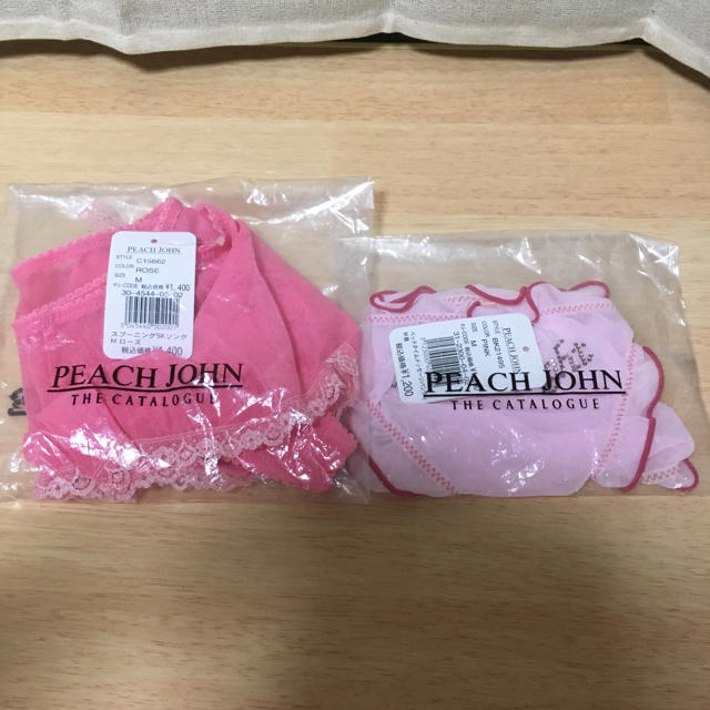 PEACH JOHN(ピーチジョン)のPEACH JOHN ショーツ2枚セット レディースの下着/アンダーウェア(ショーツ)の商品写真