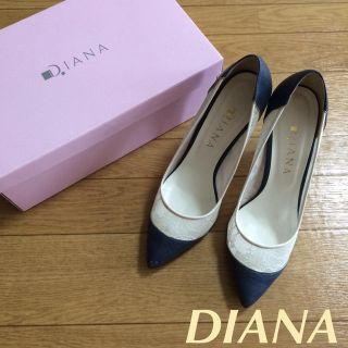 ダイアナ(DIANA)のDIANA❤︎レースデニムパンプス(ハイヒール/パンプス)