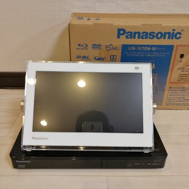日本最級 Panasonic - パナソニック　プライベートVIERA UN-10TD6-W テレビ