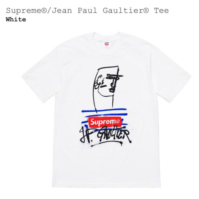 Supreme®/Jean Paul Gaultier® Tee MサイズTシャツ/カットソー(半袖/袖なし)