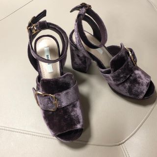 snidel 今期 バックル サンダル♡