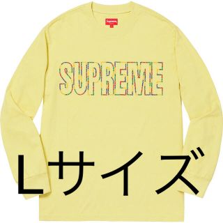 シュプリーム(Supreme)の新品 Lサイズ International L/S Tee ロンT(Tシャツ/カットソー(七分/長袖))