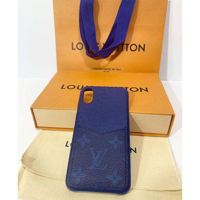 LOUIS VUITTON - 希少☆入手困難☆ルイヴィトン タイガラマiPhoneX・Xsカバー/ブルーの通販