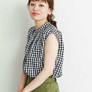 サニーレーベル(Sonny Label)のアーバンリサーチサニーレーベル★ギンガムチェックシャツ(シャツ/ブラウス(半袖/袖なし))