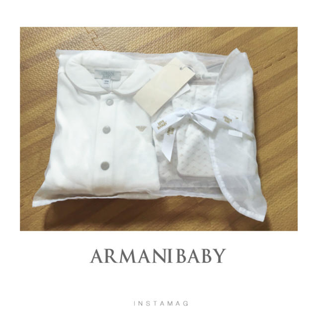 ARMANI JUNIOR(アルマーニ ジュニア)の【 K様専用 】ARMANI BABY5点セット キッズ/ベビー/マタニティのベビー服(~85cm)(ロンパース)の商品写真