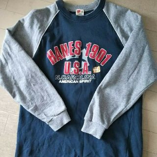 ヘインズ(Hanes)のヘインズトレーナー  (160センチ)(Tシャツ/カットソー)