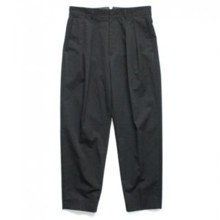 サンシー(SUNSEA)のstein EX WIDE TROUSERS black 

(スラックス)